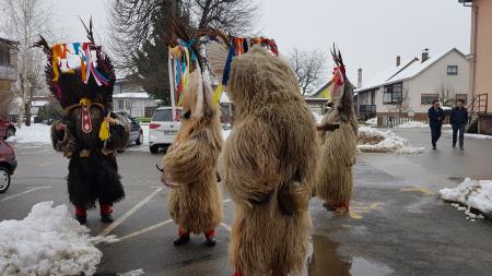 Kurenti obiskali tudi Občino Razkrižje 2